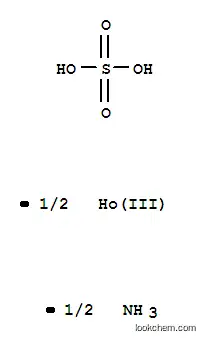ammonium holmium(3+) disulphate