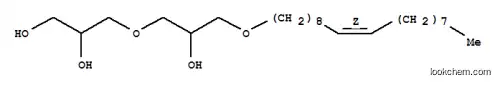Molecular Structure of 97752-26-6 ((Z)-3-[2-hydroxy-3-(9-octadecenyloxy)propoxy]propane-1,2-diol)