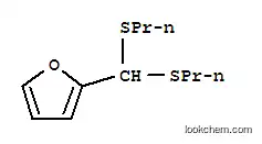 Molecular Structure of 97913-80-9 (Bis(propylthio)methylfuran)