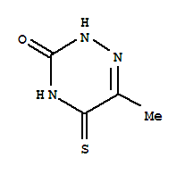 1,2,4-TRIAZIN-3(2H)-ONE,4,5-DIHYDRO-6-METHYL-5-THIOXO-CAS
