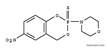 Molecular Structure of 99300-58-0 (4-(6-Nitro-4H-1,3,2-benzodioxaphosphorin-2-yl)morpholine P-sulfide)