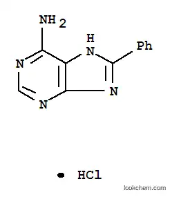 Molecular Structure of 3298-73-5 (8-phenyl-7H-purin-6-amine)