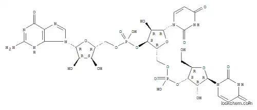 Molecular Structure of 3352-32-7 (Guanosine, uridylyl-(3'®5')-uridylyl-(3'®5')- (7CI,8CI,9CI))