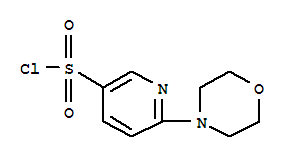 3-Pyridinesulfonylchloride, 6-(4-morpholinyl)- cas  337508-68-6