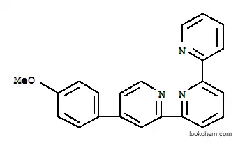 Molecular Structure of 337511-97-4 (4'-(4-METHOXYPHENYL)-2,2':6',2''-TERPYRIDINE)