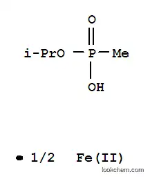 Molecular Structure of 34005-24-8 (Phosphonic acid, methyl-, monoisopropylester, iron(2+) salt (8CI))