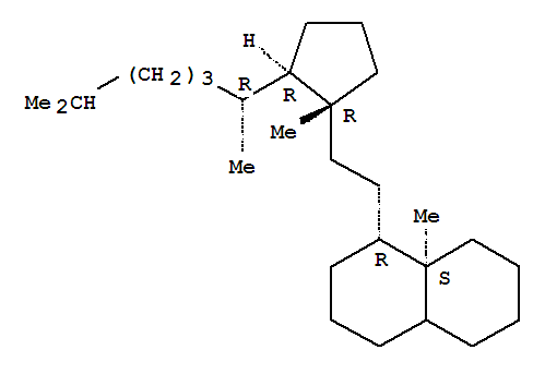 Naphthalene,1-[2-[(1R,2R)-2-[(1R)-1,5-dimethylhexyl]-1-methylcyclopentyl]ethyl]decahydro-8a-methyl-, (1R,8aS)-