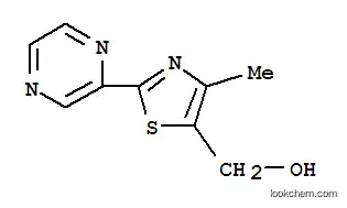 Molecular Structure of 352018-94-1 ([4-METHYL-2-(2-PYRAZINYL)-1,3-THIAZOL-5-YL]METHANOL)