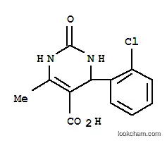 Molecular Structure of 356566-56-8 (4-(2-Chlorophenyl)-1,2,3,4-tetrahydro-6-methyl-2-oxo-5-pyrimidinecarboxylic acid)
