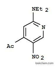 Molecular Structure of 357608-96-9 (1-[2-(DIETHYLAMINO)-5-NITRO-4-PYRIDINYL]-ETHANONE)