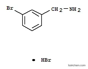 Molecular Structure of 359877-97-7 (Benzenemethanamine, 3-bromo-, hydrobromide(1:1))