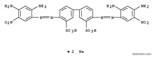 Molecular Structure of 3626-38-8 (Direct Orange   4)
