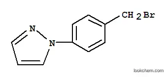 Molecular Structure of 368869-85-6 (1-[4-(BROMOMETHYL)PHENYL]-1H-PYRAZOLE)