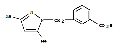 3-[(3,5-dimethyl-1H-pyrazol-1-yl)methyl]benzoic acid(SALTDATA: FREE)