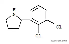 Molecular Structure of 383127-30-8 (2-(2,3-dichlorophenyl)pyrrolidine)