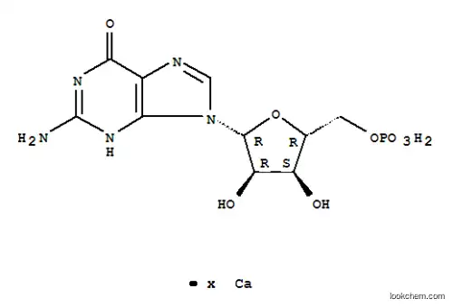 Molecular Structure of 38966-30-2 (CALCIUM5GUANYLATE)