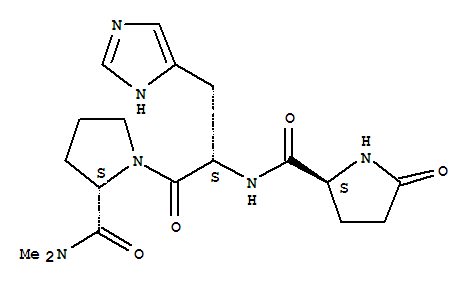 L-Prolinamide,5-oxo-L-prolyl-L-histidyl-N,N-dimethyl- (9CI)
