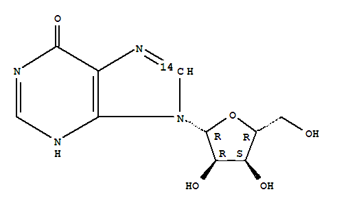 Inosine-8-14C(7CI,8CI,9CI)