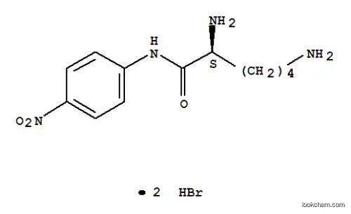 Molecular Structure of 40492-96-4 (H-LYS-PNA 2HBR)