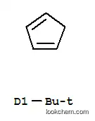 Molecular Structure of 41539-65-5 (t-Butylcyclopentadiene)