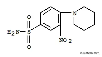 Molecular Structure of 41817-96-3 (3-nitro-4-(piperidin-1-yl)benzenesulfonamide)