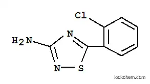 Molecular Structure of 42053-84-9 (5-(2-Chlorophenyl)-1,2,4-thiadiazol-3-amine)
