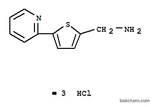 Molecular Structure of 423768-36-9 ([5-(2-PYRIDINYL)-2-THIENYL]METHYLAMINE DIHYDROCHLORIDE)