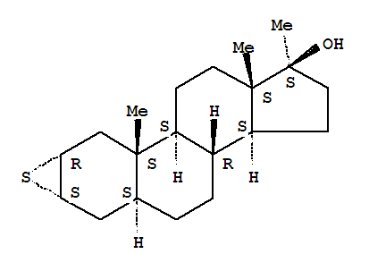 Androstan-17-ol, 2,3-epithio-17-Methyl-, (2a,3a,5a,17b) CAS NO.4267-80-5