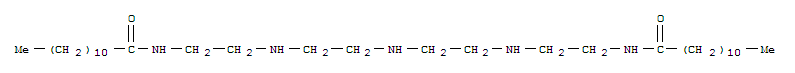 Dodecanamide,N,N'-[iminobis(2,1-ethanediylimino-2,1-ethanediyl)]bis- (9CI)