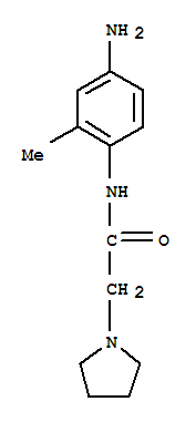 1-Pyrrolidineacetamide,N-(4-amino-2-methylphenyl)-