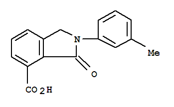 1H-Isoindole-4-carboxylicacid, 2,3-dihydro-2-(3-methylphenyl)-3-oxo-(436093-40-2)