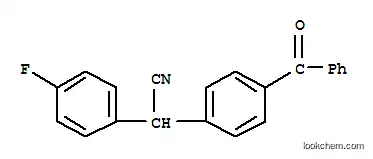 Molecular Structure of 446275-89-4 (2-(4-BENZOYLPHENYL)-2-(4-FLUOROPHENYL)ACETONITRILE)
