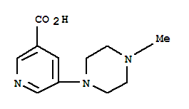3-Pyridinecarboxylic acid,5-(4-methyl-1-piperazinyl)-