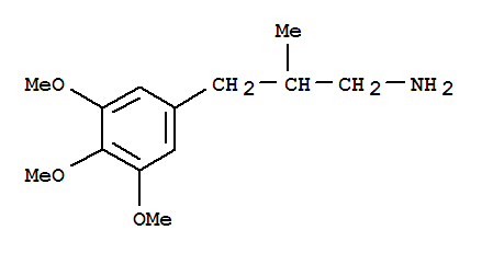 Benzenepropanamine, 3,4,5-trimethoxy-b-methyl-