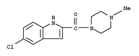 1-[(5-Chloro-1H-indol-2-yl)carbonyl]-4-methyl-piperazine
