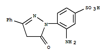 Benzenesulfonic acid,3-amino-4-(4,5-dihydro-5-oxo-3-phenyl-1H-pyrazol-1-yl)-