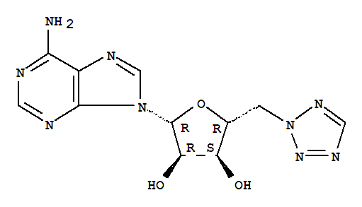 ADENOSINE,5'-DEOXY-5'-(2H-TETRAZOL-2-YL)- (7CI,9C...