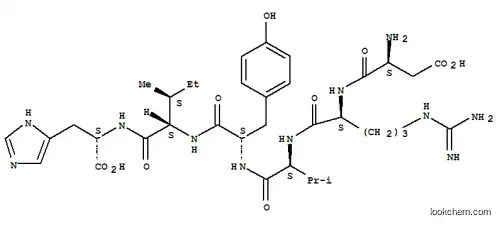 Molecular Structure of 47896-63-9 (ANGIOTENSIN I/II (1-6))