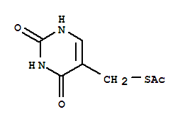 Ethanethioicacid, S-[(1,2,3,4-tetrahydro-2,4-dioxo-5-pyrimidinyl)methyl] ester