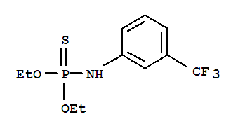 Phosphoramidothioic acid, [3-(trifluoromethyl)phenyl]-,O,O-diethyl ester (9CI) cas  50672-20-3