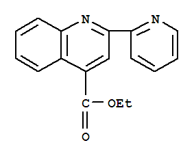 4-Quinolinecarboxylicacid, 2-(2-pyridinyl)-, ethyl ester cas  5110-06-5