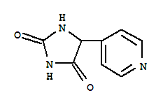 2,4-Imidazolidinedione,5-(4-pyridinyl)-