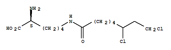 Lysine,N6-(6,8-dichlorooctanoyl)-, L- (8CI)