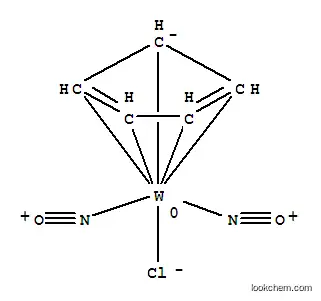 Molecular Structure of 53419-14-0 (Tungsten,chloro(h5-2,4-cyclopentadien-1-yl)dinitrosyl-)