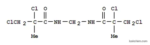 Molecular Structure of 5342-90-5 (Propanamide, N,N'-methylenebis[2,3-dichloro-2-methyl-)