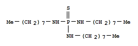 Phosphorothioic triamide,N,N',N''-trioctyl- (6CI,9CI) cas  5343-79-3