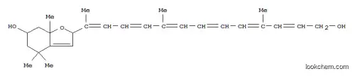 Molecular Structure of 53905-15-0 (6-Benzofuranol,2,4,5,6,7,7a-hexahydro-2-[(1E,3E,5E,7E,9E,11E)-13-hydroxy-1,5,10-trimethyl-1,3,5,7,9,11-tridecahexaenyl]-4,4,7a-trimethyl- (9CI))