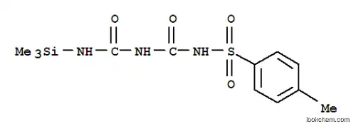 1-(4-methylphenyl)sulfonyl-3-(trimethylsilylcarbamoyl)urea