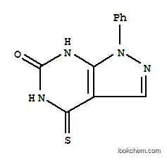 1-phenyl-4-thioxo-1,2,4,5-tetrahydro-6H-pyrazolo[3,4-d]pyrimidin-6-one