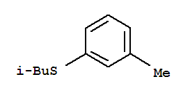 Benzene,1-methyl-3-[(2-methylpropyl)thio]-